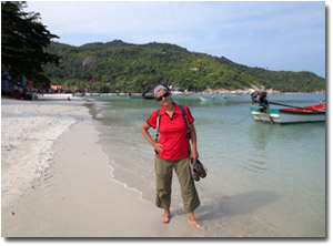 Haad Rin Beach en Ko Pha Ngan